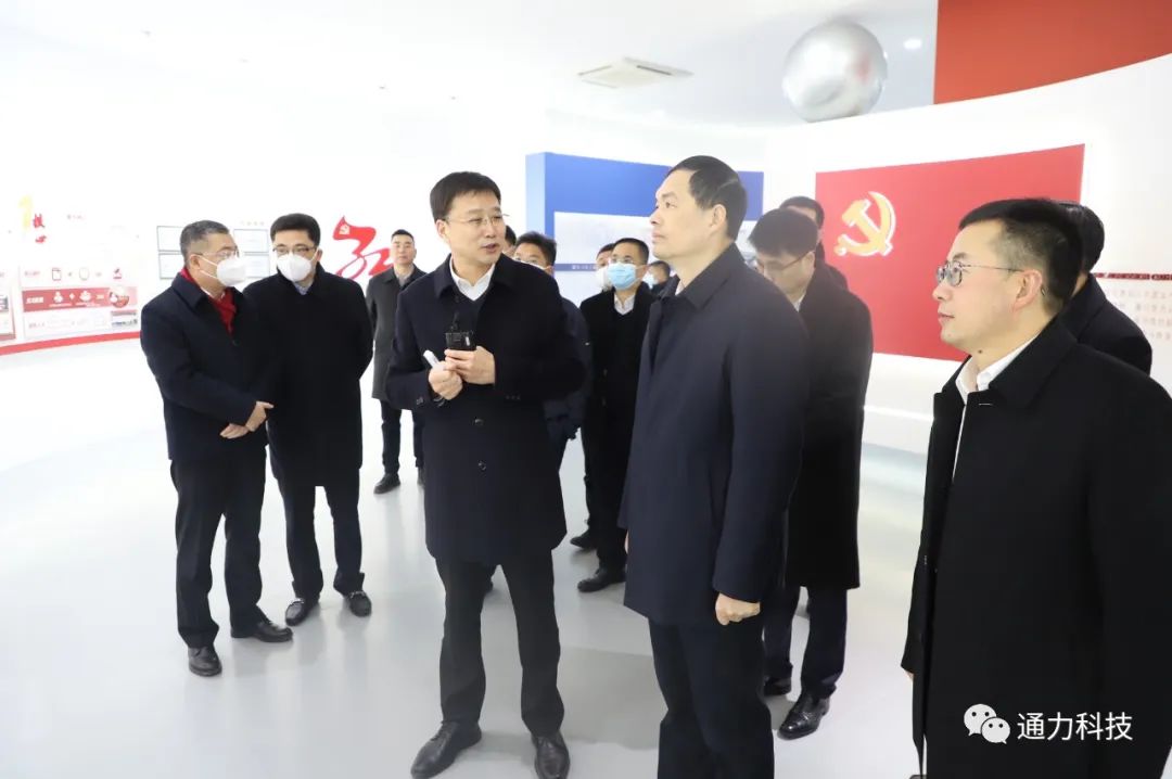 领导关怀 | 省委常委、温州市委书记刘小涛亲临8868体育科技开展新春慰问